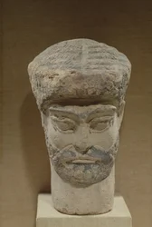 Kopf eines bärtigen Mannes, ca. 1800 v. Chr.